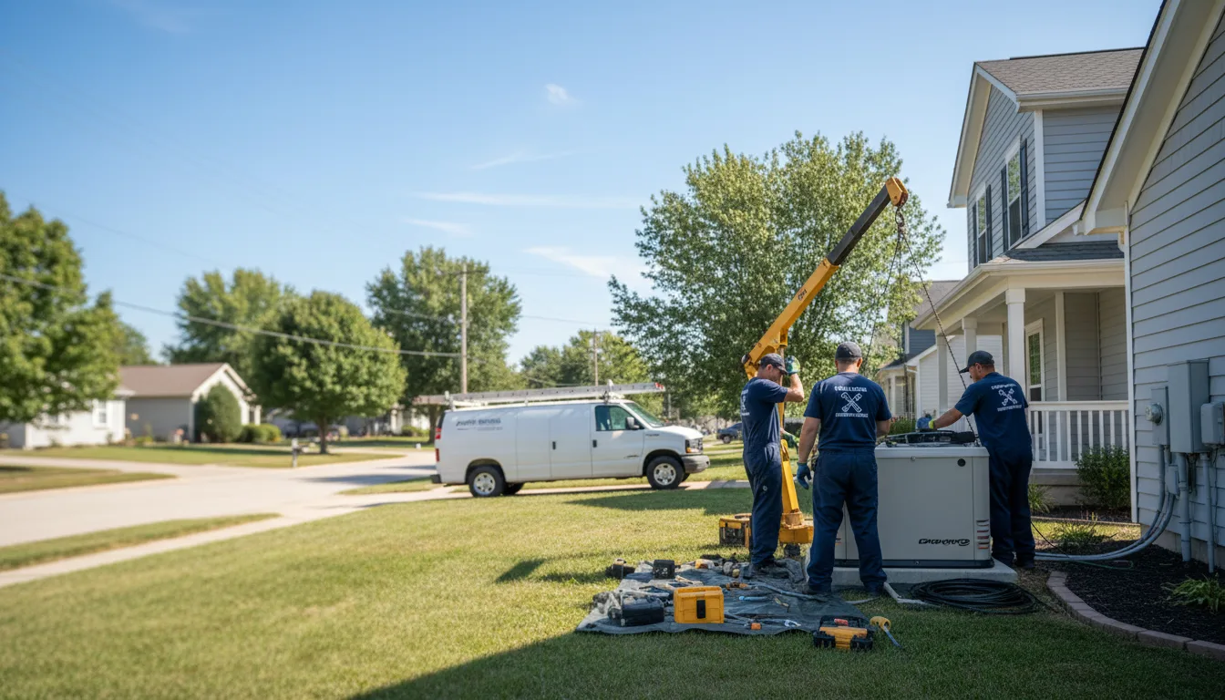 Generator Installation in Fredericktown, OH near me